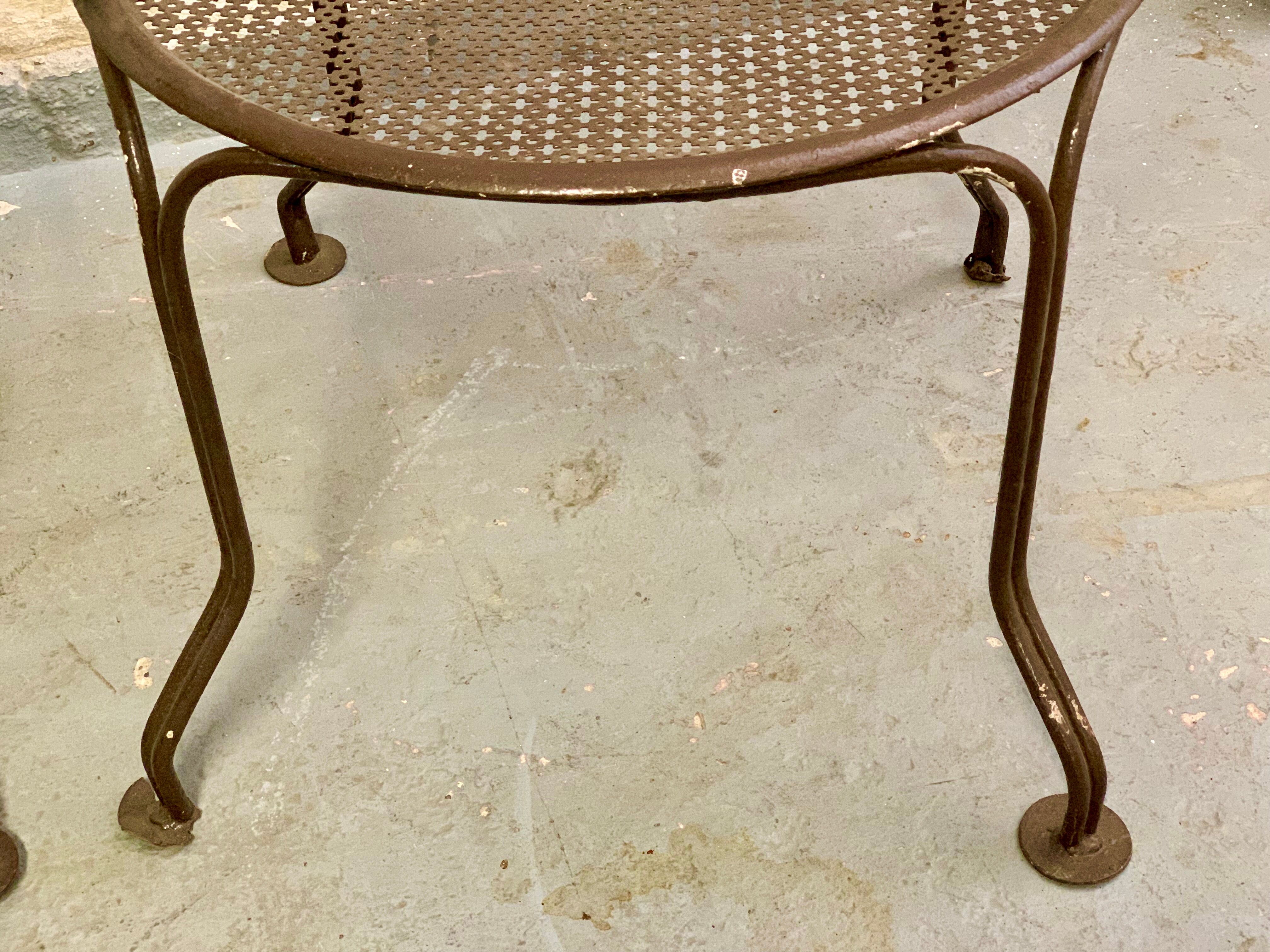 Paire de fauteuils de jardin 1950