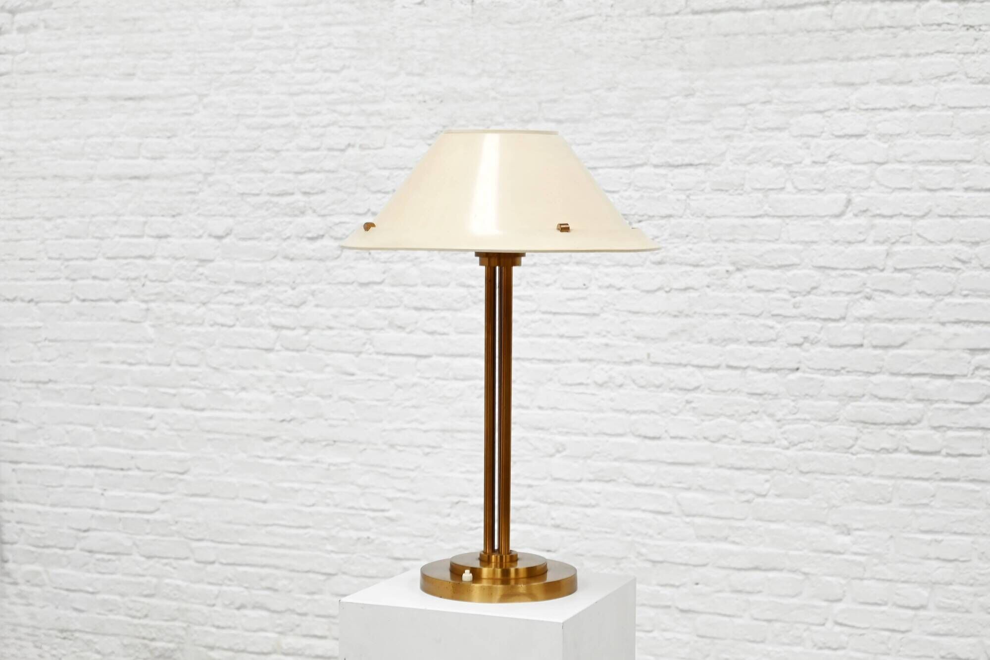 Art Deco Table Lamp by Jean Perzel, France 1940's