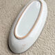 oval plate in artisanal earthenware Decor Sun & Lemons