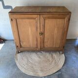 Raw wood sideboard