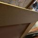 Vintage art deco cut glass bistro venetian mirror