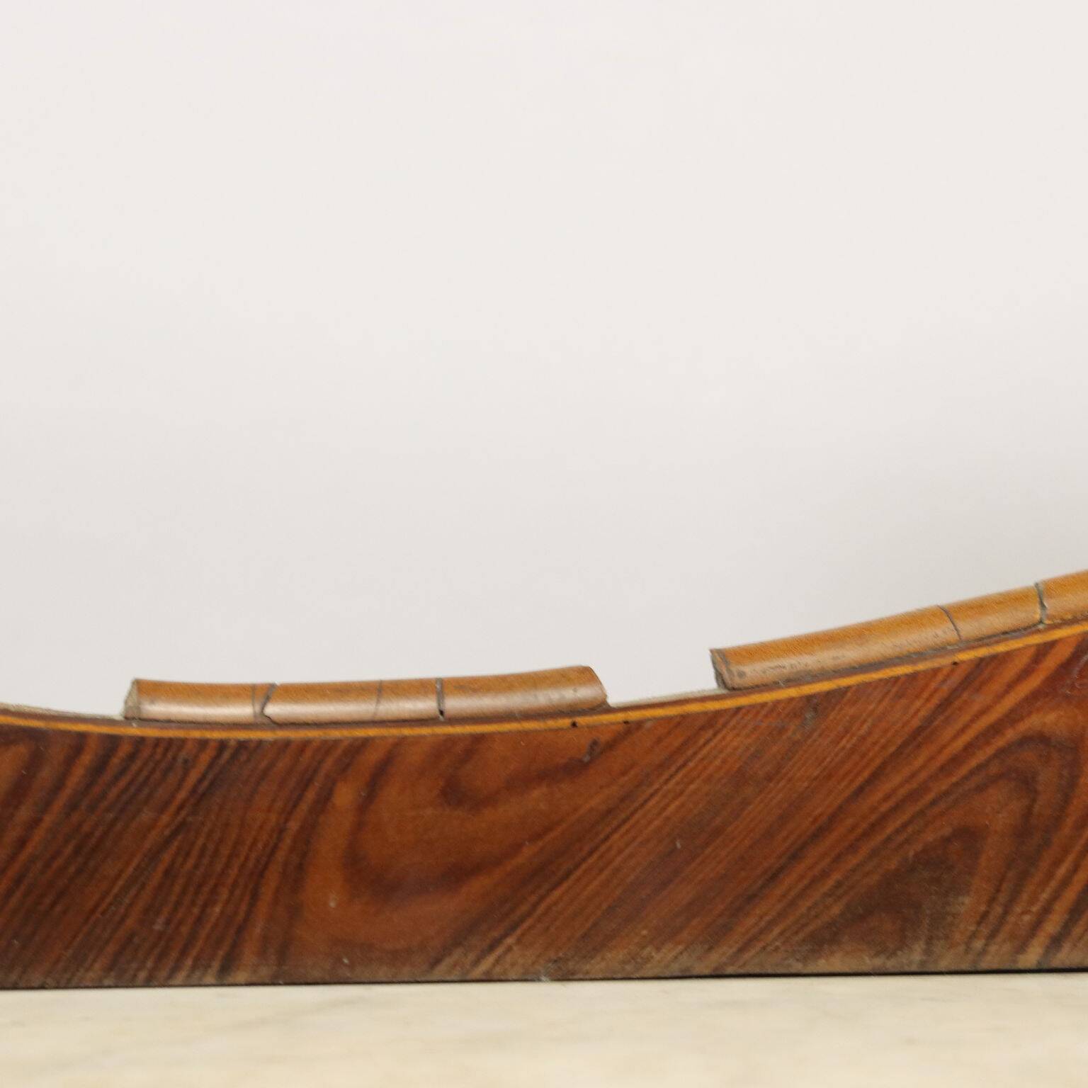 Antique mahogany and fir secretary, Italy, 18th century.