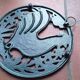 Vintage cast iron trivet