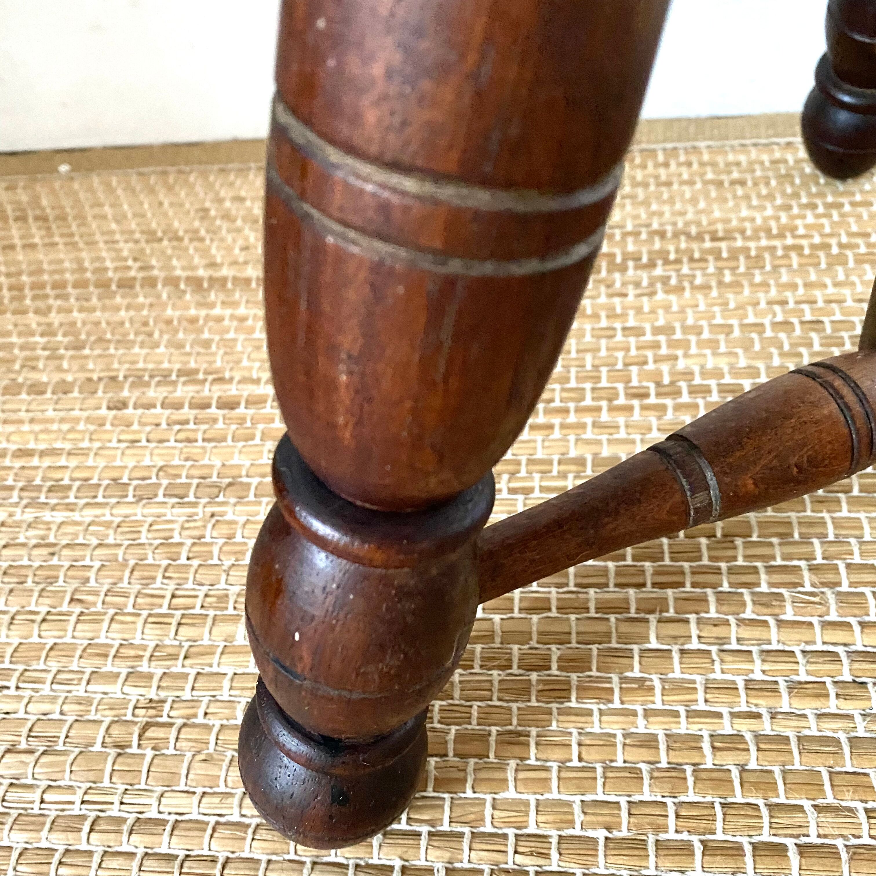 Vintage tripod stool