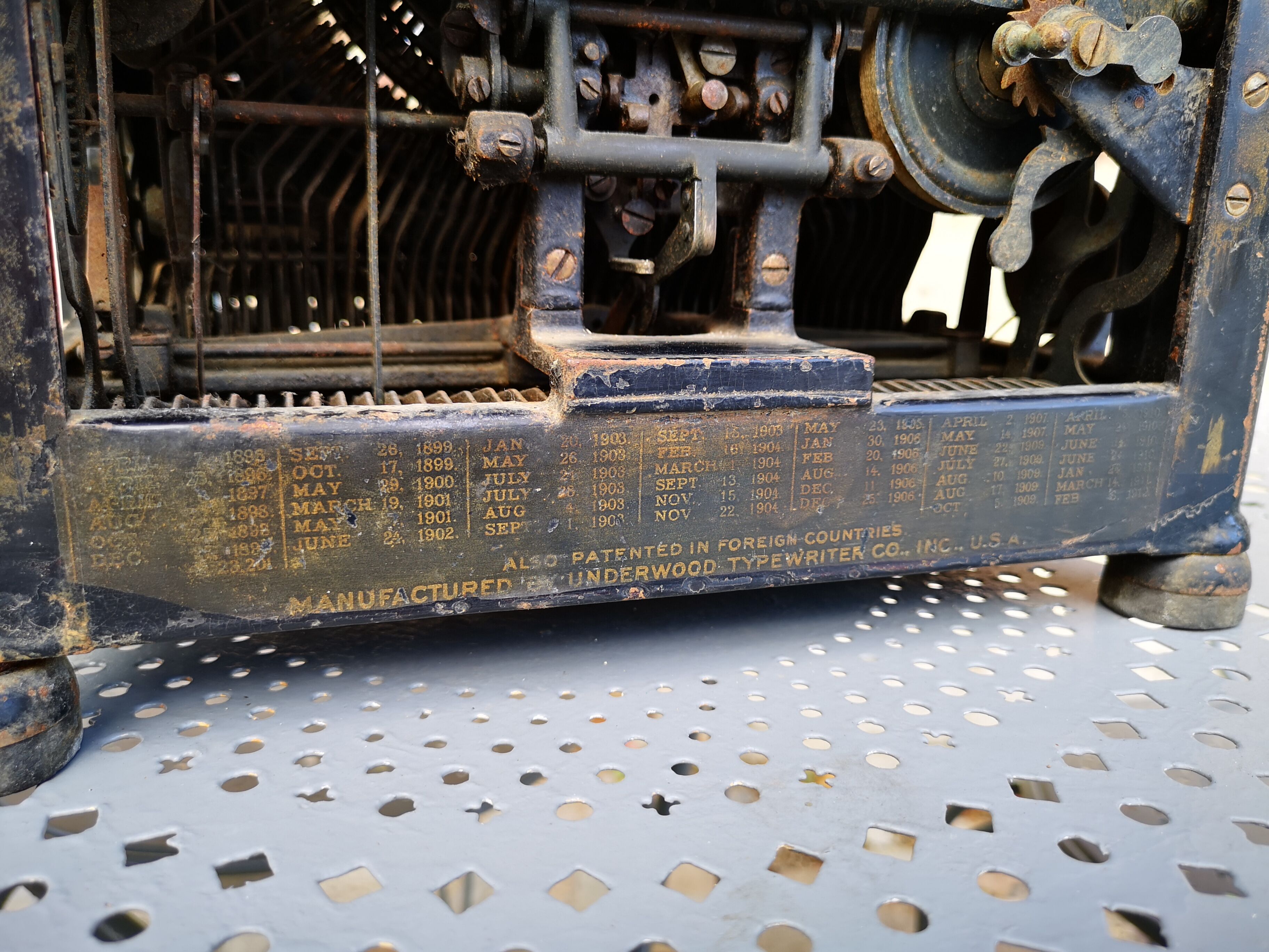 Underwood Typewriter 1900