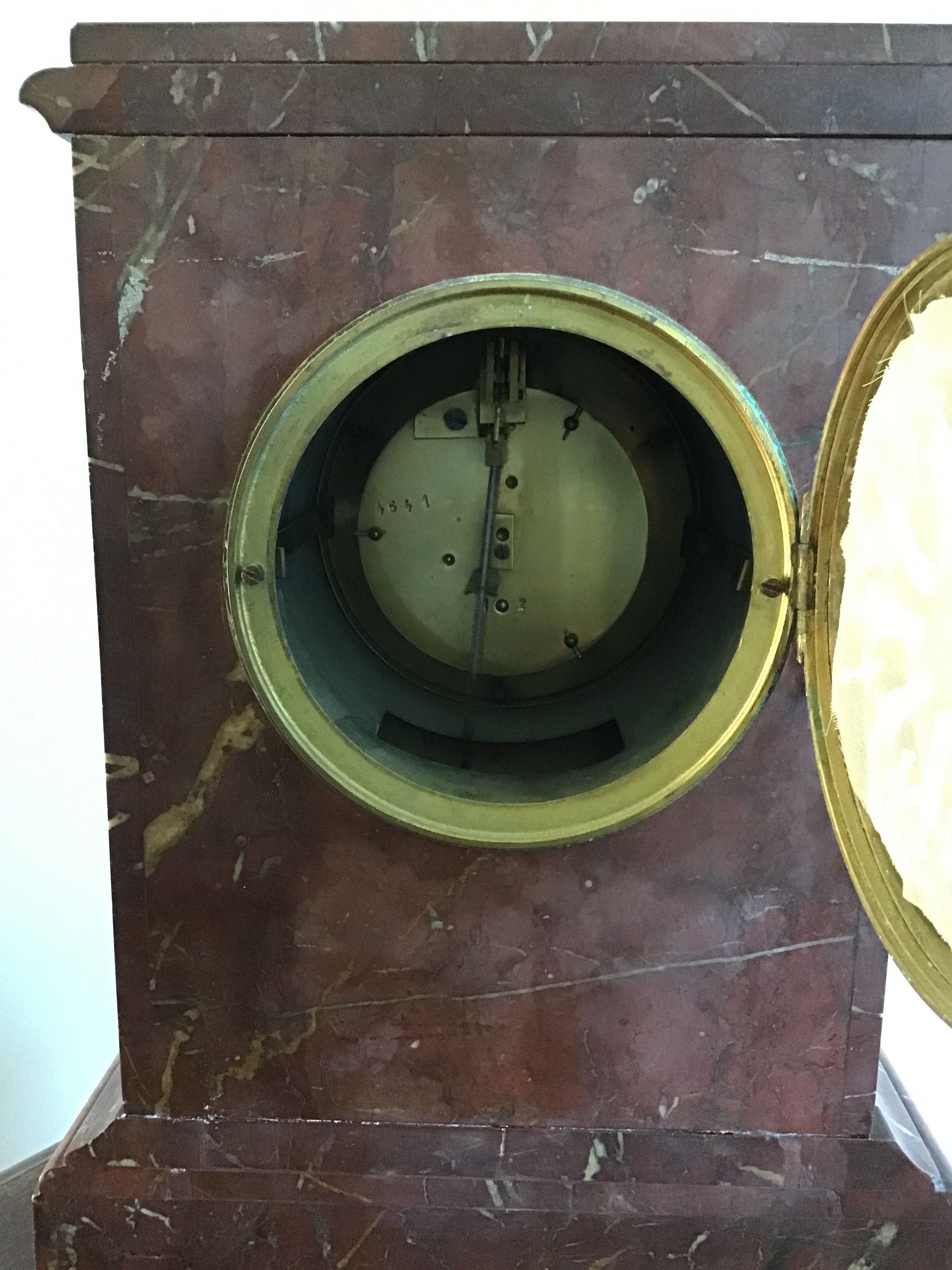 Marble terminal pendulum