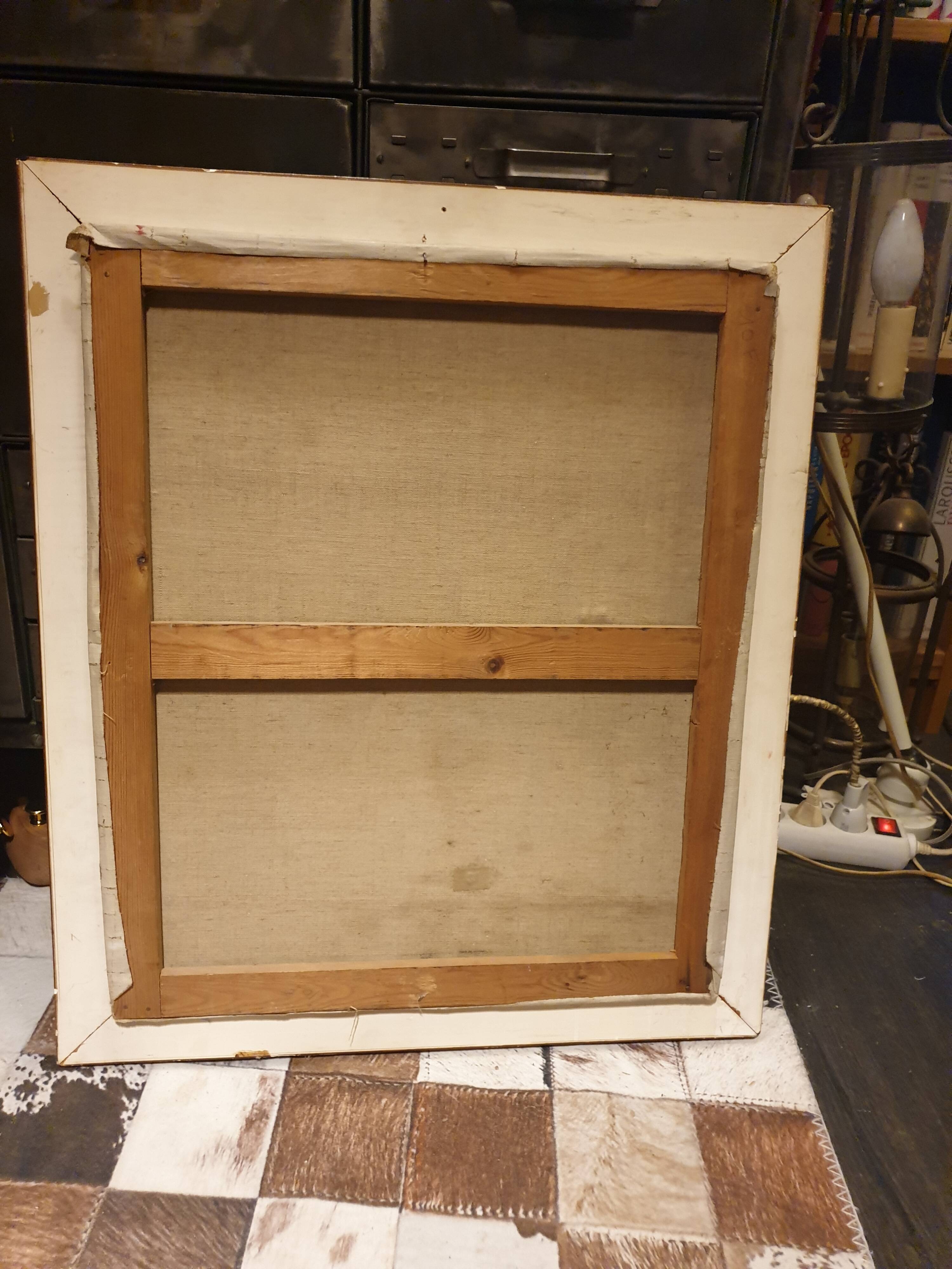 Oil on canvas Our Lady of the Guard