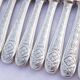 Set of 11 dessert or entremets knives Villeroy by Christofle