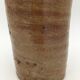 Old glazed terracotta bottle, early 20th century