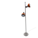 Space age floor lamp with 2 spots by Hustadt Leuchten, Germany, circa 1970.