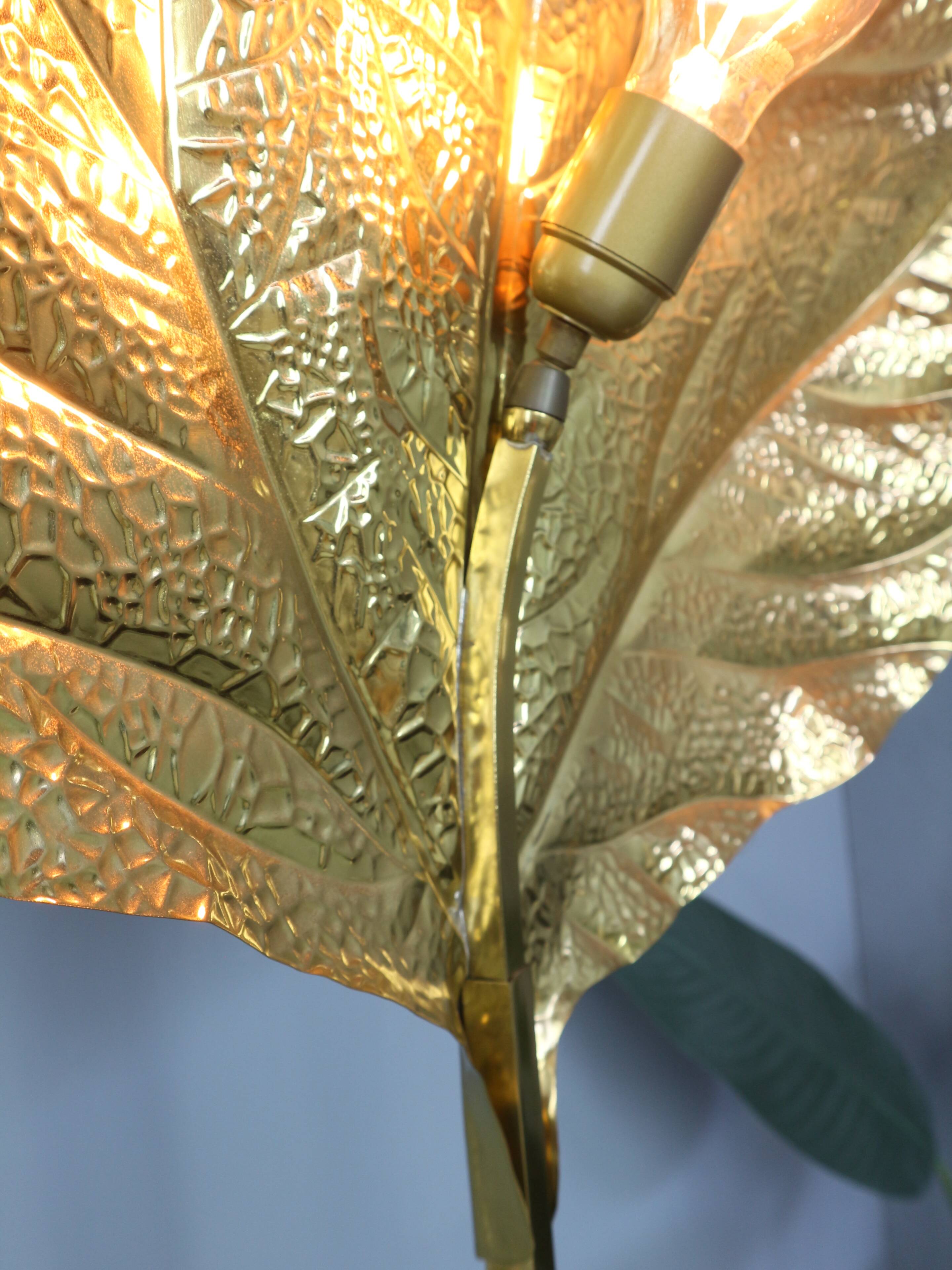 Tommaso Barbi "Rhubarb" floor lamp by Bottega Gadda Italy, 1970