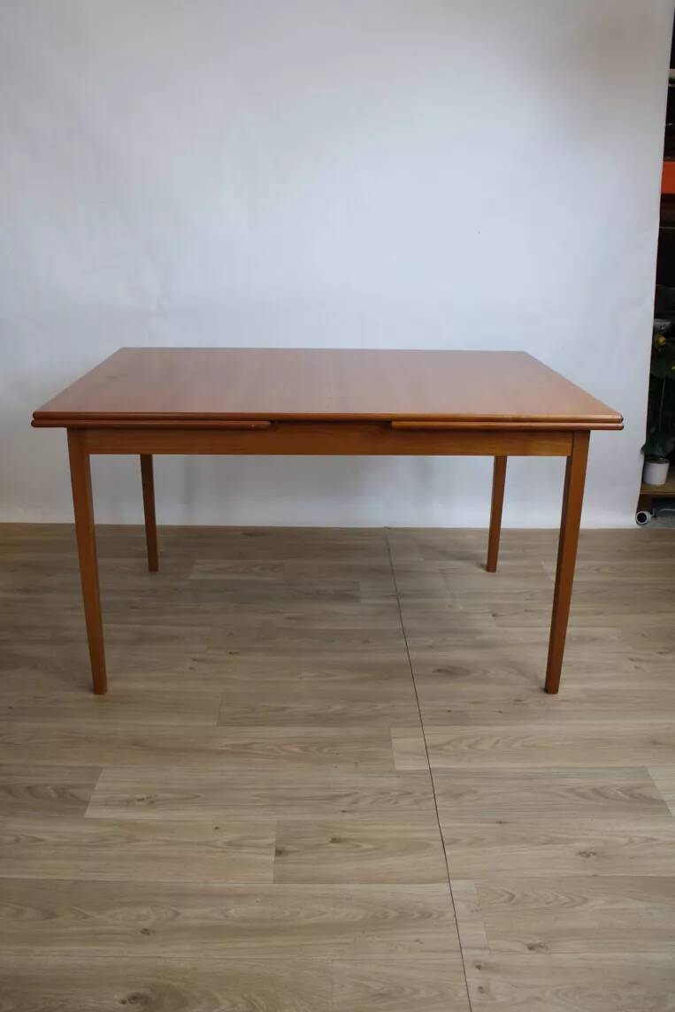 Vintage rectangular table with extensions – Sweden – 1960s