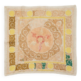 Vintage hand-embroidered tablecloth 128x142 cm