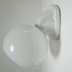 Vintage opaline porcelain wall lamp art deco style