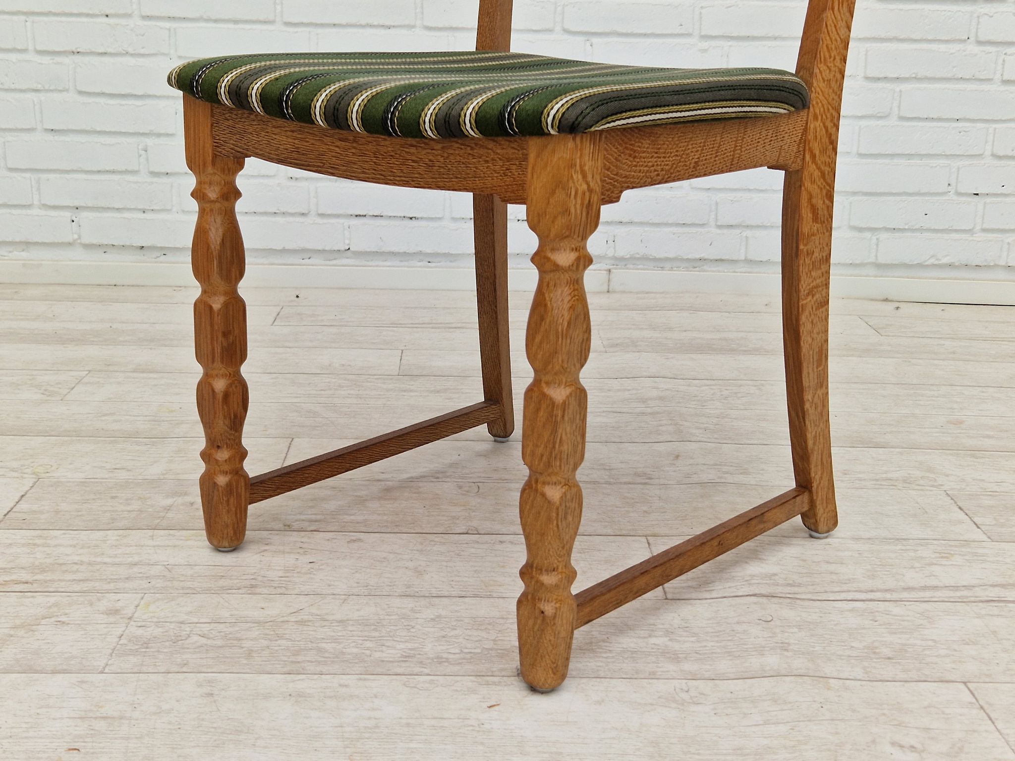Set of six dining chairs danish design 1970S