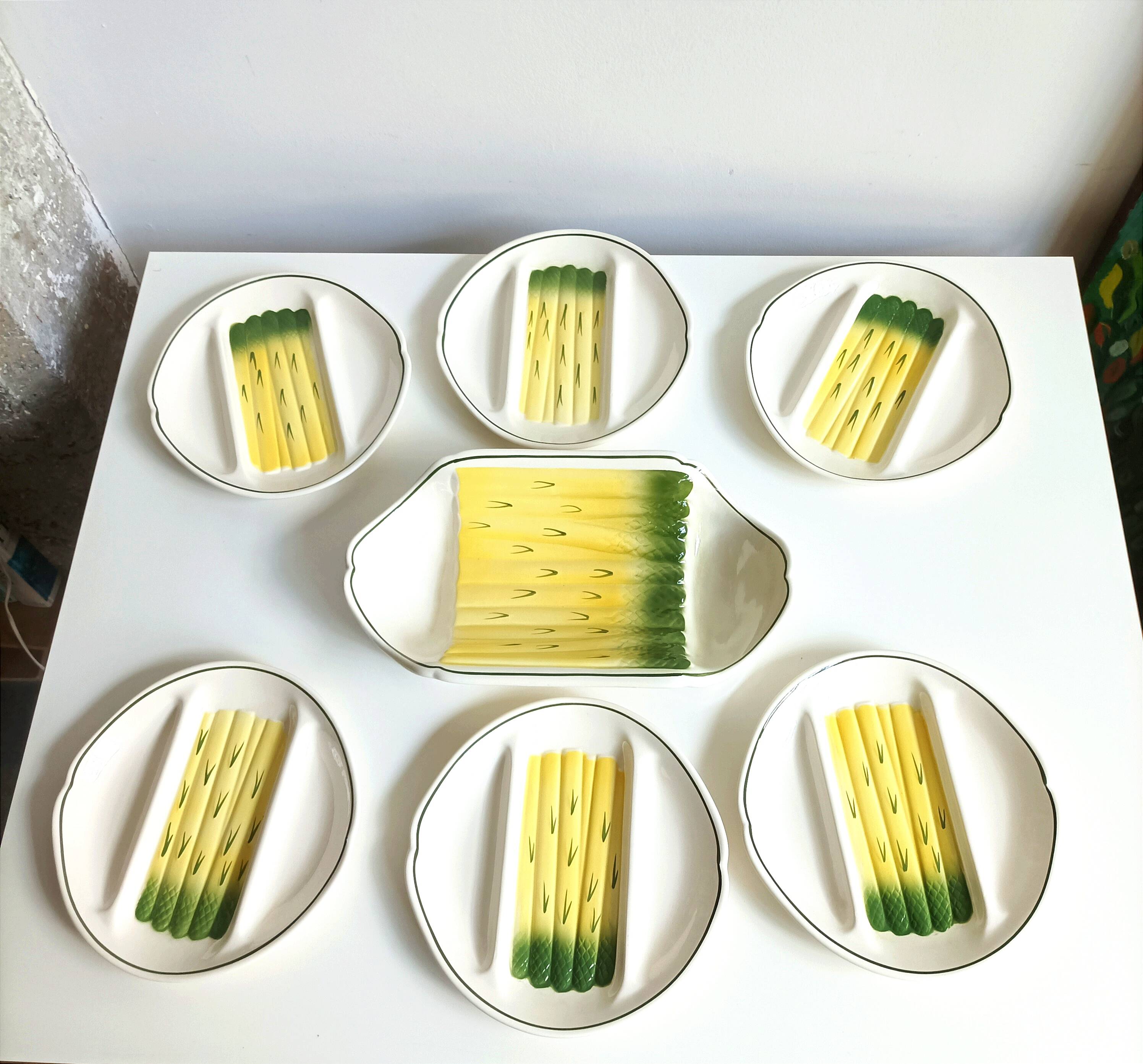Salins asparagus set 7 pieces