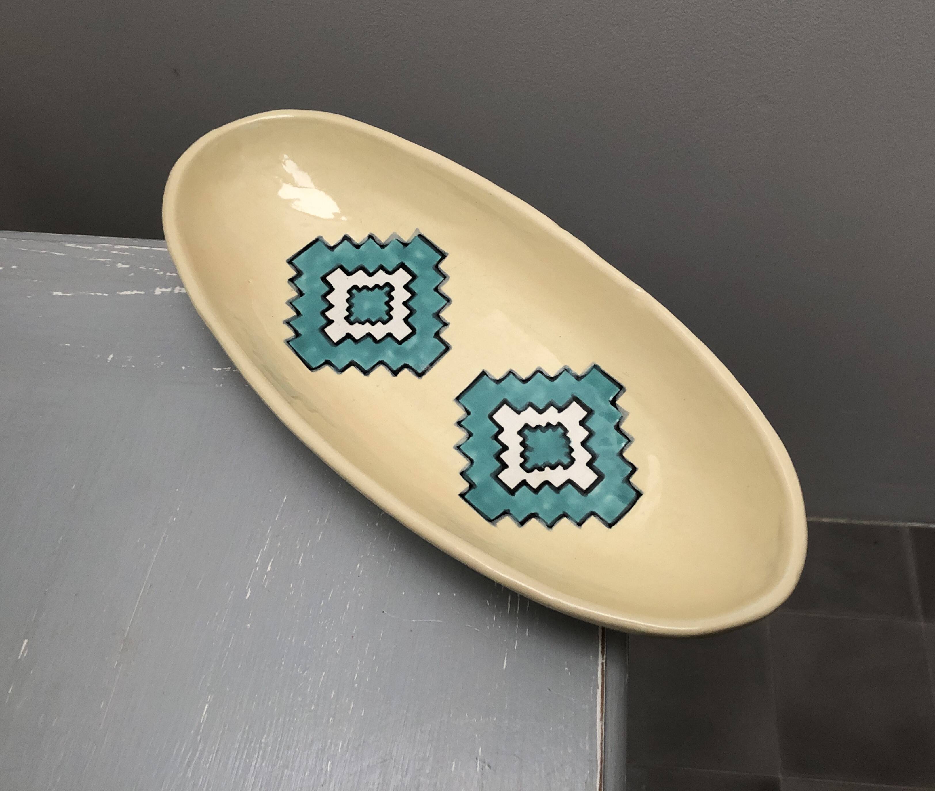 Plat vide poche en céramique design