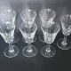 6 crystal stem glasses Cerdagne service Saint Louis vintage
