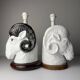 Vintage Italian table lamps, 1970s, set of 2