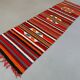 Turkish kilim runner 310x91 cm, vintage kelim rug, long and narrow 2513