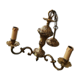 Lustre en laiton trois branches