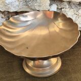 Large brass shell-shaped pocket emptier