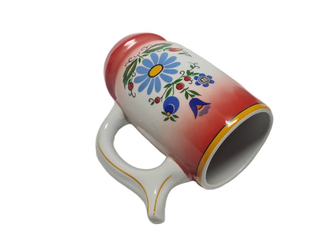 Postmodern beer cup from Lubjana, Poland, 1970s