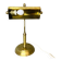 Portuguese brass bankers desk table lamp 1940s