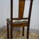 Art Deco chairs, French made by Robur, set of 2