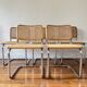 Lot of 5 cesca b32 by marcel breuer made in italy