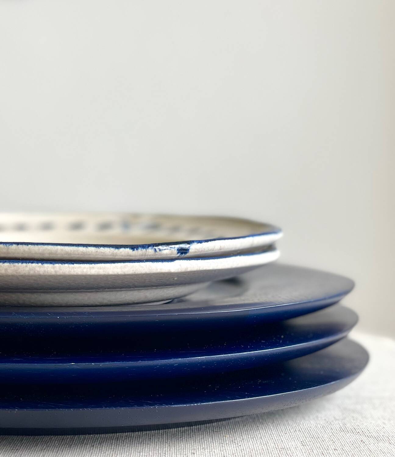 8 MBFA Pornic dinner plates 1960/70’s.