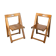 Chaises pliante vintage