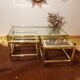 Tables gigognes Rochebobois vintage