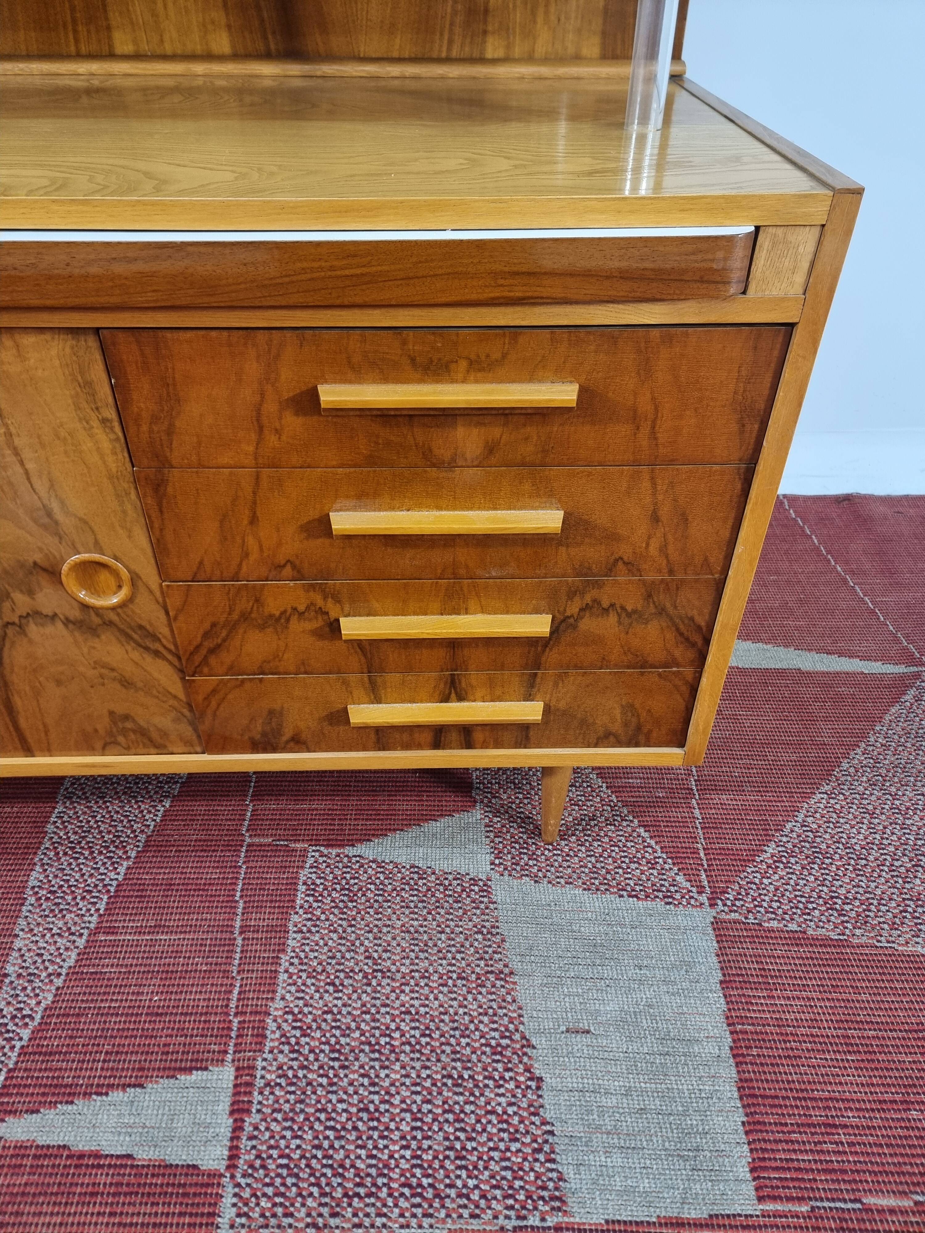 Vintage sideboard and desk, 1970s