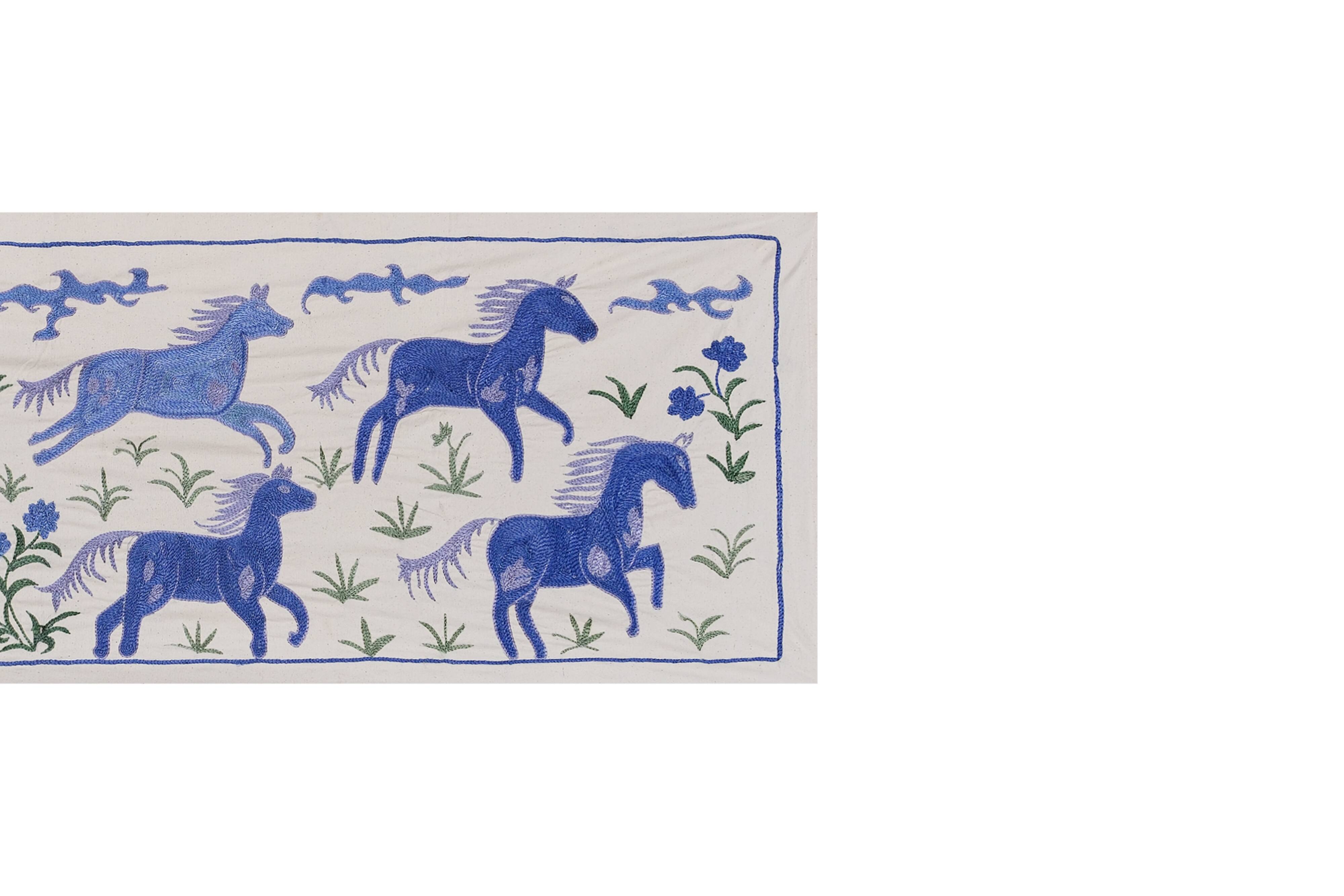 Tapis noué à la main, tapis turc vintage 49x152 cm