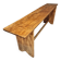Antique wooden side table bench rural TV cabinet 40 x 200 cm