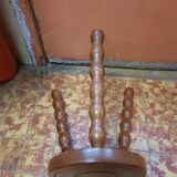 Wooden tripod stool