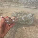 Set of 4 old aperitif dishes - Reims glass