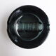 Scandinavian ashtray in 1970's moulded smoked glass