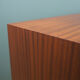 Bibliothèque en acajou, design danois, années 1970, production Omann Jun