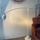 Vintage reading floor lamp from the 70s and 80s