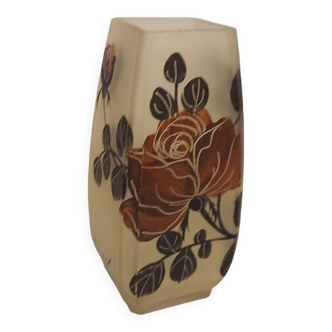 Art deco vase signed Coubart