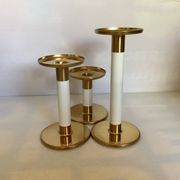 Design trio of candle holders Ingegerd Råman Scandinavian