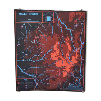 Carte école bassin parisien & massif central