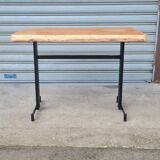 Wooden and metal table 1960
