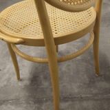 Thonet 210 R armchair in honey-coloured cane