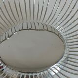 Silver metal basket