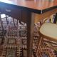 Vintage farm table formica and wood