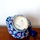 Vintage enamel ceramic teapot