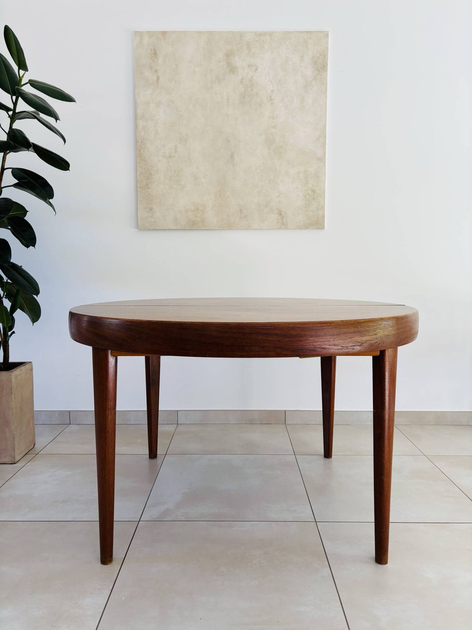 Vintage Scandinavian dining table Baumann